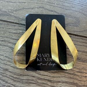 Mary K Kendig Loop Earrings New